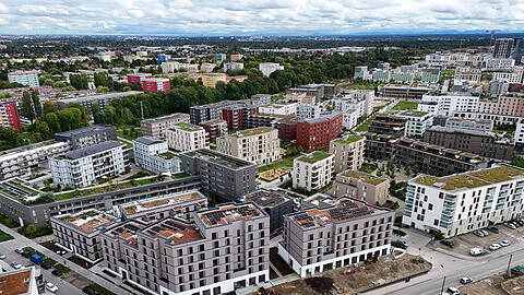 Im M&uuml;nchner Westen entsteht Freiham &ndash; das gr&ouml;&szlig;te Neubaugebiet Europas.