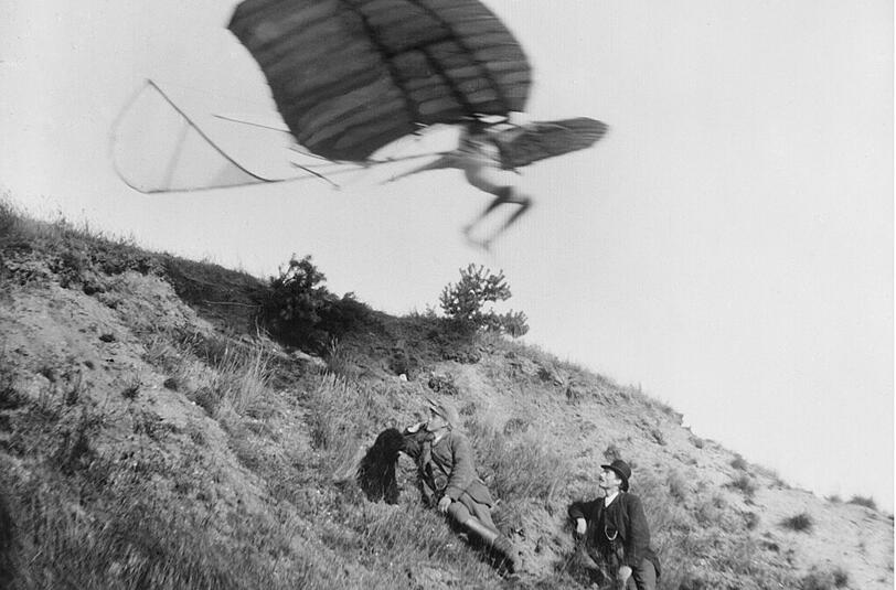 Mit dem Flugpionier Otto Lilienthal beschäftigt sich eine Ausstellung in Unterschleißheim.