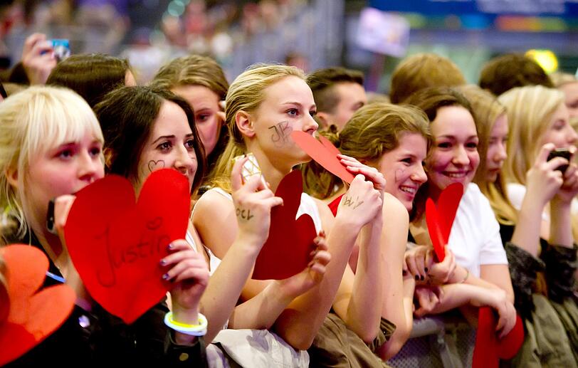 Justin Bieber: Die Bilder von seinem Konzert in München