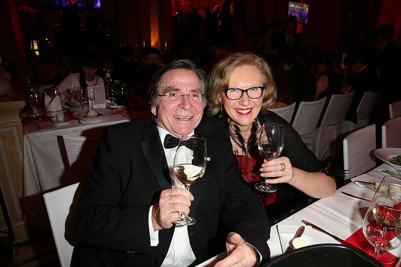 Elmar Wepper mit Ehefrau Anita Schlierf