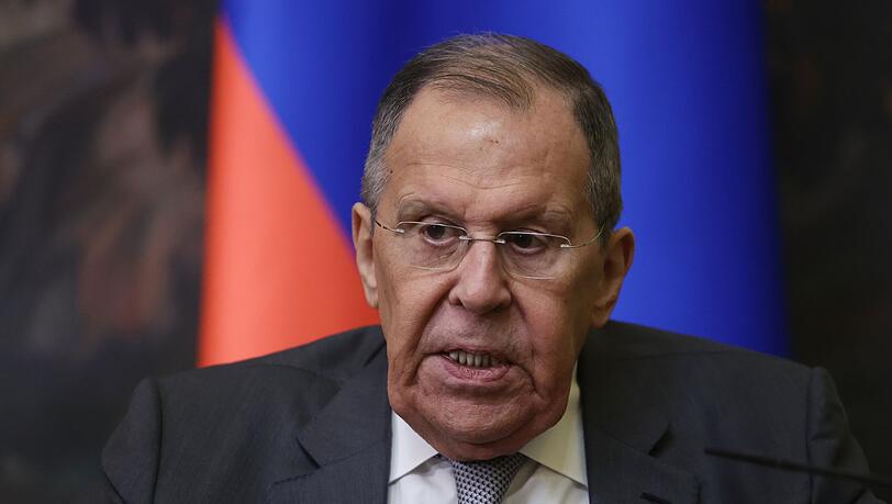 Russlands Au&szlig;enminister Lawrow ist f&uuml;r harte Worte bekannt. (Archivbild)