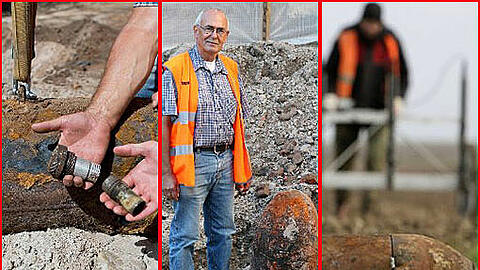 2500 Bomben werden noch im Stadtgebiet vermutet. Die AZ gibt Ihnen hier eine Übersicht der letzten Funde.