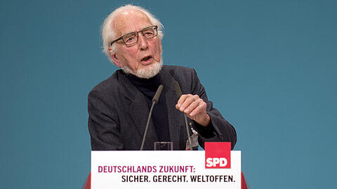 Starb im Alter von 92 Jahren: Erhard Eppler