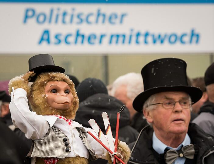 Politischer Aschermittwoch der CSU in Passau - die Bilder aus der Dreiländerhalle