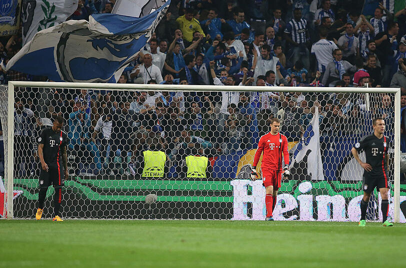 15.04.2015: FC Porto - FC Bayern 3:1  (Champions League).