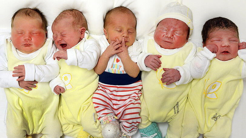Den Namen kann man sich nicht aussuchen - in Bayern müssen Babys aber weniger ausgefallene Experimente fürchten.