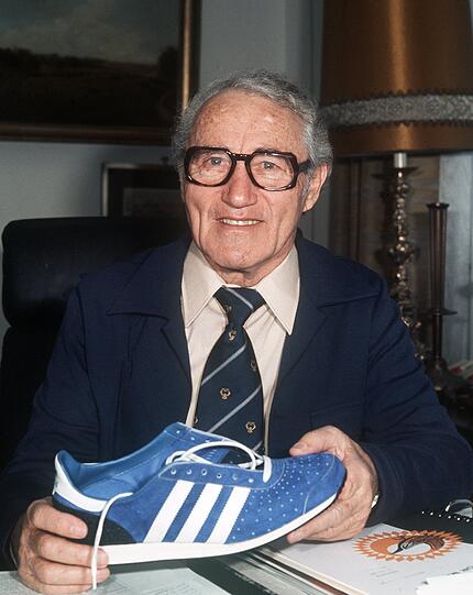 Adidas-Gründer Adolf Dassler.