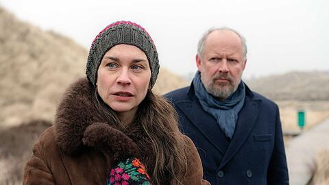Axel Milberg und Christiane Paul im neuen Tatort aus Kiel.