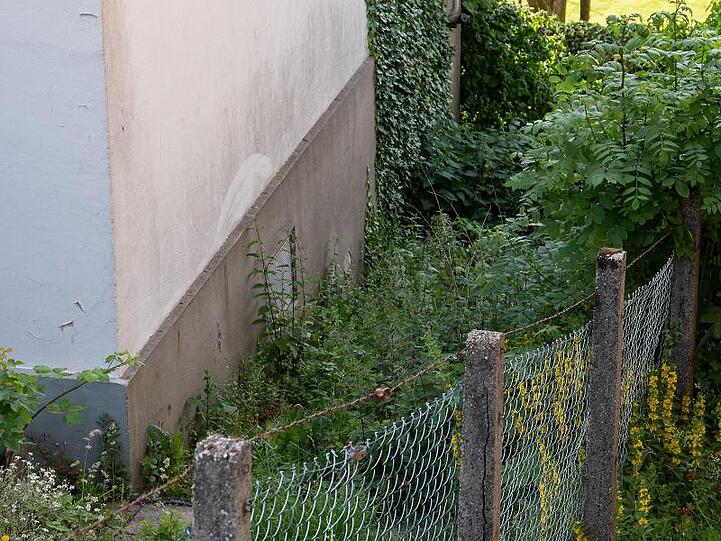 Der Fundort des neugeborenen Mädchens in Kierspe.