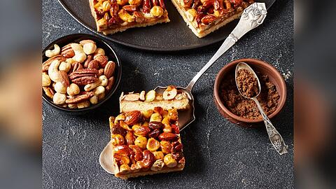 Diese Shortbread-Schnitten läuten den Herbst ein.