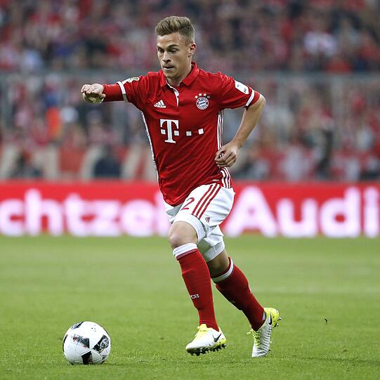 Joshua Kimmich: Kam in der 88. Minute für Lewandowski. Ohne große Einfluss. Note 4