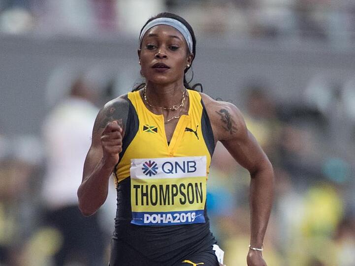 Sprinterin Elaine Thompson gilt als eine der Favoritinnen im 100-Meter-Finale.