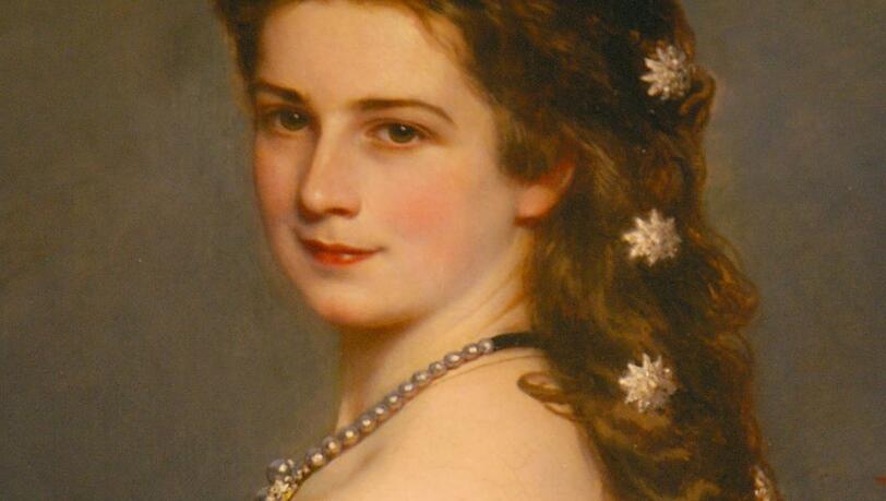 BIs heute bewundert und verehrt: Kaiserin Sisi, hier auf einem Gemälde von Franz Xaver Winterhalter.