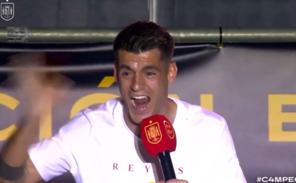 "Wo ist Musiala? Wo ist er?", witzelte Spaniens Morata.