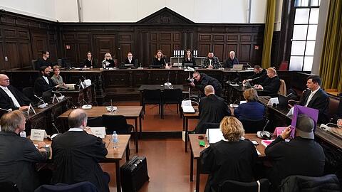 Am 20. Verhandlungstag gab Christina Block noch einmal eine Erklärung ab.