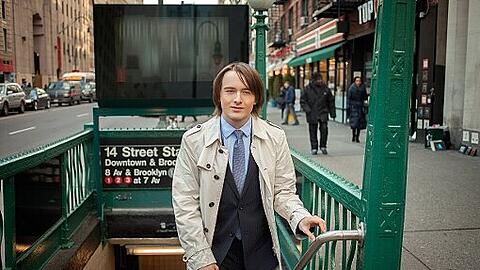 Daniil Trifonov beim Spaziergang in New York.