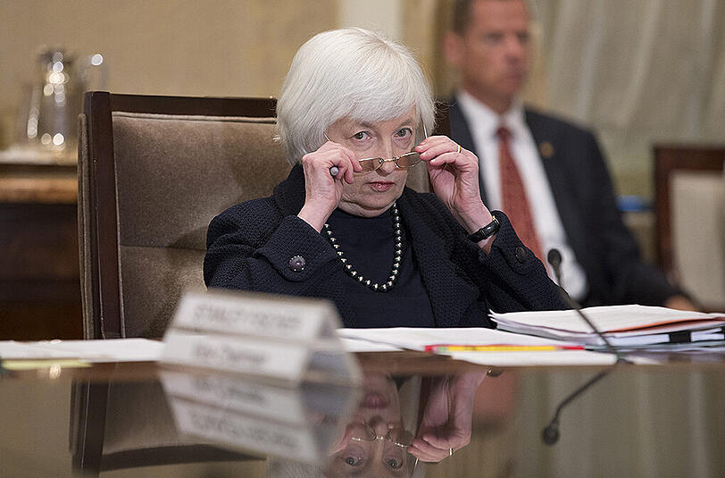 Janet Yellen (70), Chefin der US-Notenbank Fed. Vorjahr: Rang 7.