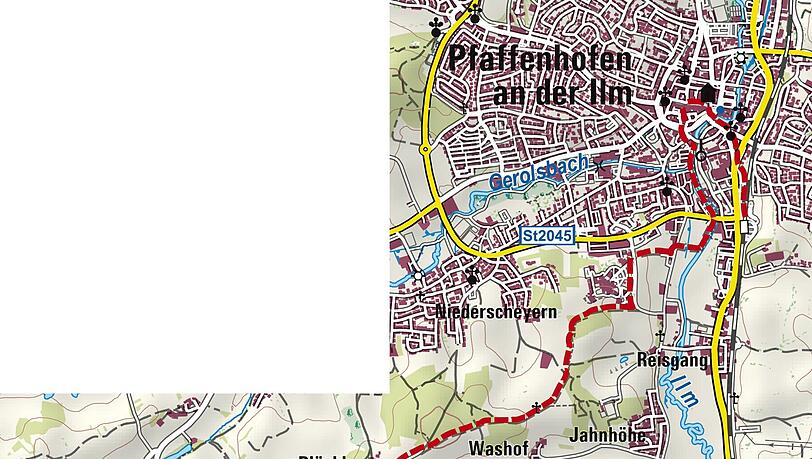 Die Tour-Route Die Tour-Route