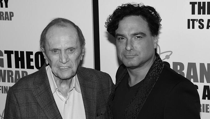 Bob Newhart (li.) und Johnny Galecki bei einer "The Big Bang Theory"-Party. Bob Newhart (li.) und Johnny Galecki bei einer "The Big Bang Theory"-Party.