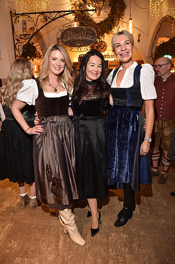 Michaela Aschberger, Franziska Kohlpaintner und Saskia Greipl Konstantinidis