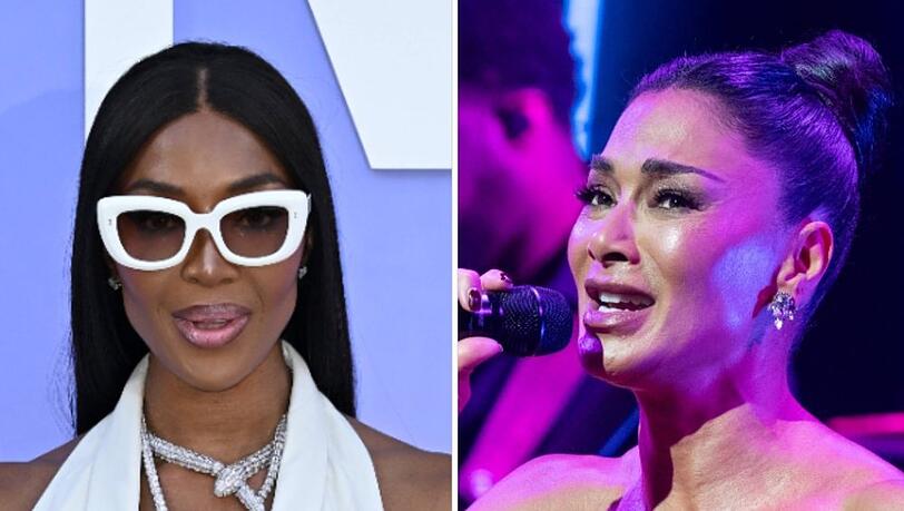 Naomi Campbell (l.) und Nicole Scherzinger geh&ouml;ren zu den Musik-Acts beim "HeidiFest".