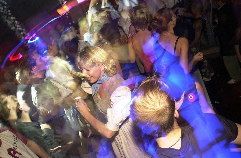 Je später der Abend, desto verschwommener die Erinnerungen. Hier ein stimmungsvolles Bild aus dem Pacha.