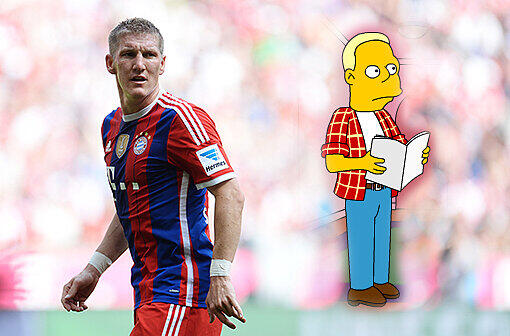 Bastian Schweinsteiger als Simpsons-Charakter - wäre das eine Möglichkeit?