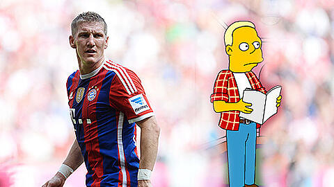 Bastian Schweinsteiger als Simpsons-Charakter - wäre das eine Möglichkeit?