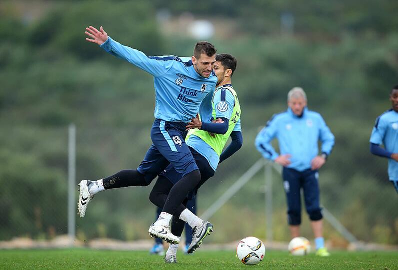 Vormittagstraining im Regen, Ankunft von Oberlöwe Peter Cassalette, kräfteraubender Zirkel am Nachmittag: Sehen Sie hier die Bilder vom dritten Tag des TSV 1860 in Estepona.