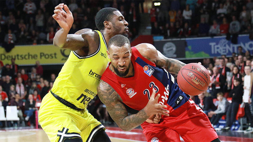 Kaum zu halten: Derrick Williams vom FC Bayern Basketball.