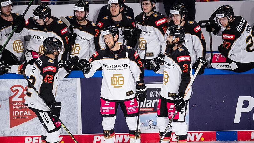 EHC für Olympia: Patrick Hager (r.) ist ein Fixkandidat, Yasin Ehliz (l.) hat sich ebenso empfohlen.