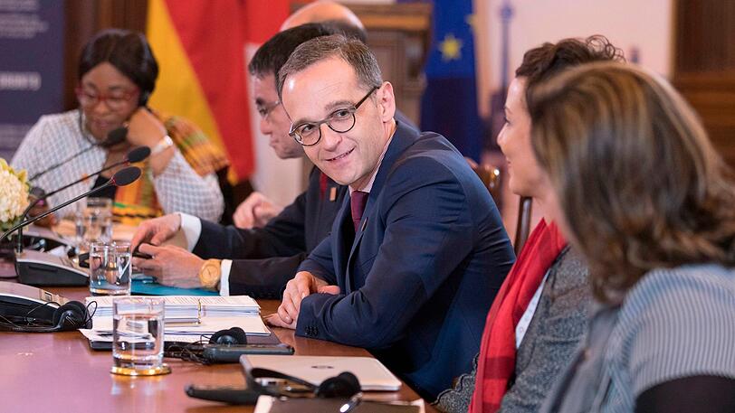 Außenminister Heiko Maas (SPD) nimmt an einem Treffens am Rande des G7-Außenministertreffens teil.