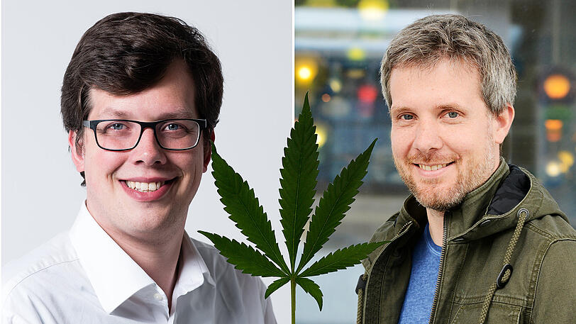 "Es muss sich etwas ändern", sagt der FDP-Bundestagsabgeordnete Lukas Köhler (l). "Verbote halten niemanden vom?Konsum ab", sagt der grüne Bundestagsabgeordnete Dieter Janecek.