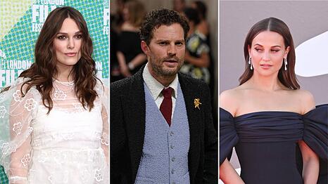 Werden in "The Worst" ihre schlimmste Seite zeigen: Keira Knightley (l.), Jamie Dornan und Alicia Vikander.