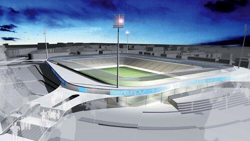 So könnte das Grünwalder Stadion aussehen - wenn die Stadt vielleicht doch noch einem kompletten Umbau zustimmt. So könnte das Grünwalder Stadion aussehen - wenn die Stadt vielleicht doch noch einem kompletten Umbau zustimmt.