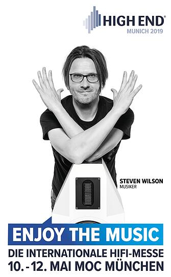 Das britische Allround-Talent Steven Wilson ist prominenter Ehrengast und Markenbotschafter der HIGH END 2019. Die Autogrammstunde mit Steven Wilson findet am 9. Mai 2019 &ndash; um 14.00 Uhr im Foyer vor Halle 3 statt.