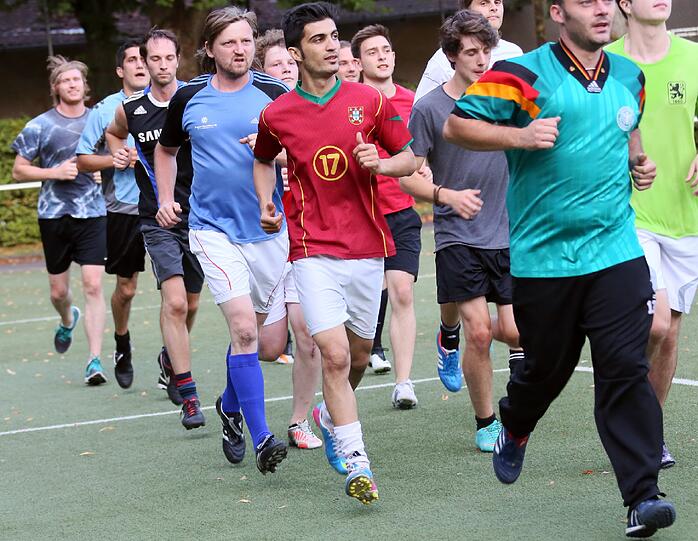 Die Mannschaft des SC München Süd II, die schlechteste und erfolgloseste in München