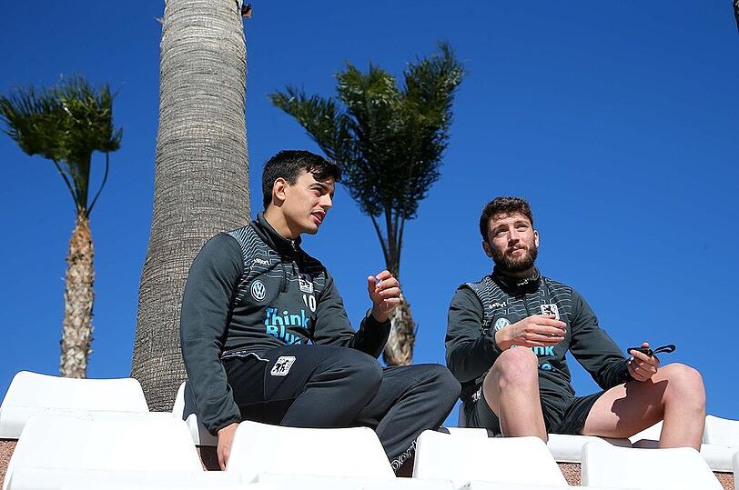Der TSV 1860 im Trainingslager in Marbella.