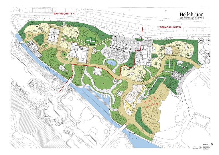 Das neue "Mühlendorf" soll bis 2019 fertig sein. Es entsteht auf dem Platz des bisherigen Kindertierparks.