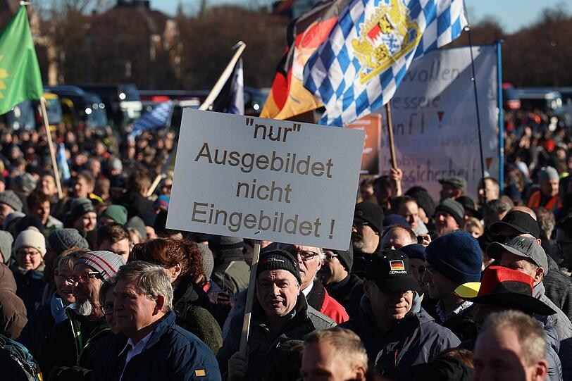 Aufgerufen zur Demo am Sonntag haben auch Teile des Mittelstandes.