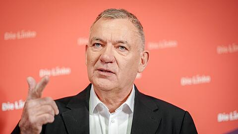 Linken-Chef Jan van Aken weist Antisemitismus-Vorw&uuml;rfe zur&uuml;ck. (Archivbild)