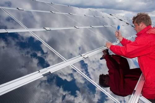 Die Kraft der Sonne: Die Stadtrats-SPD fordert ein bessres Klimaschutzkonzept für Nürnberg.