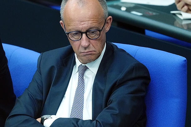 Er wird für die schlechten Wahlergebnisse verantwortlich gemacht: Bundeskanzler Friedrich Merz (CDU). Er wird für die schlechten Wahlergebnisse verantwortlich gemacht: Bundeskanzler Friedrich Merz (CDU).