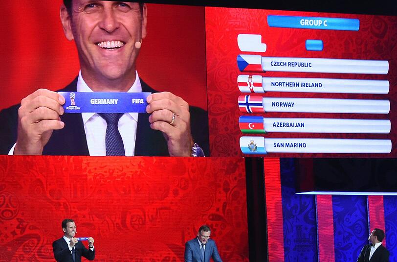 Lob vom Teamchef: Glücksfee Bierhoff hat die richtigen Lose für Deutschland gezogen.