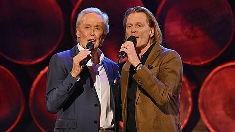 Peter und Mike Kraus werden beim "Schlager-Spa&szlig; mit Andy Borg" ein Duett pr&auml;sentieren.