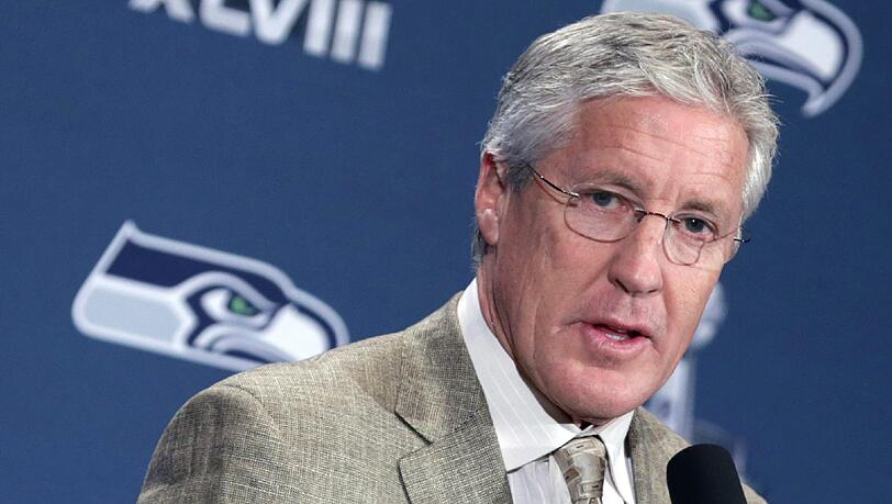 Pete Carrol, Head-Coach der Seattle Seahawks könnte sich medizinisches Marihuana auch im Profisport vorstellen. Pete Carrol, Head-Coach der Seattle Seahawks könnte sich medizinisches Marihuana auch im Profisport vorstellen.