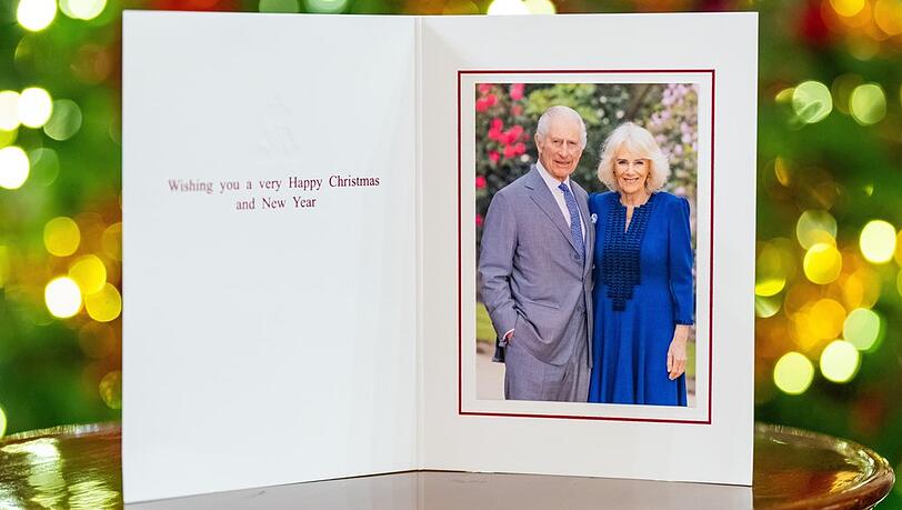 Die Weihnachtskarte der Royals im Jahr 2024.