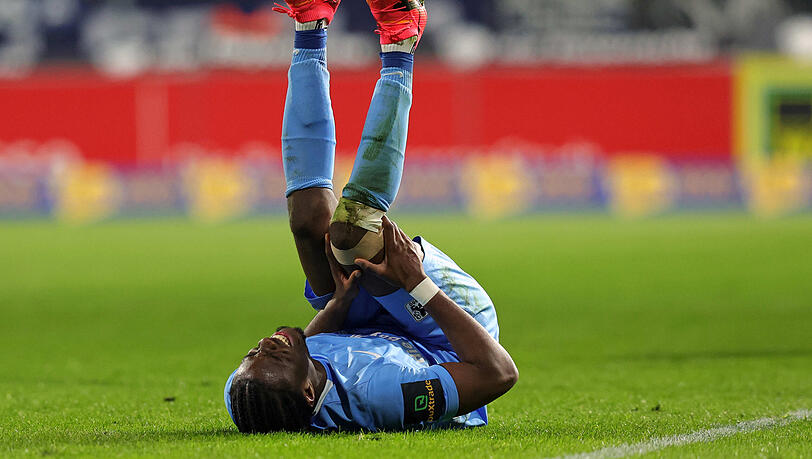 Leidensfähig: Anderson Lucoqui im Trikot des TSV 1860. Leidensfähig: Anderson Lucoqui im Trikot des TSV 1860.