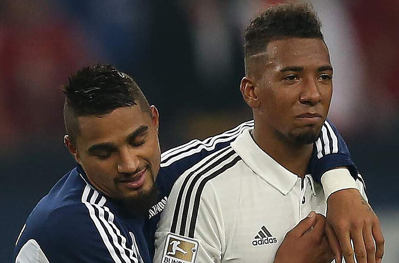 Sie verbindet viel: Kevin-Prince und Jerome Boateng.