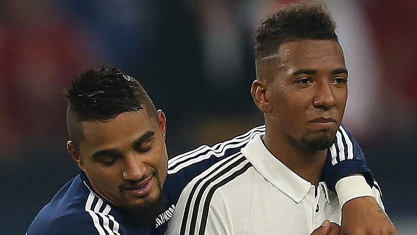 Sie verbindet viel: Kevin-Prince und Jerome Boateng. Sie verbindet viel: Kevin-Prince und Jerome Boateng.